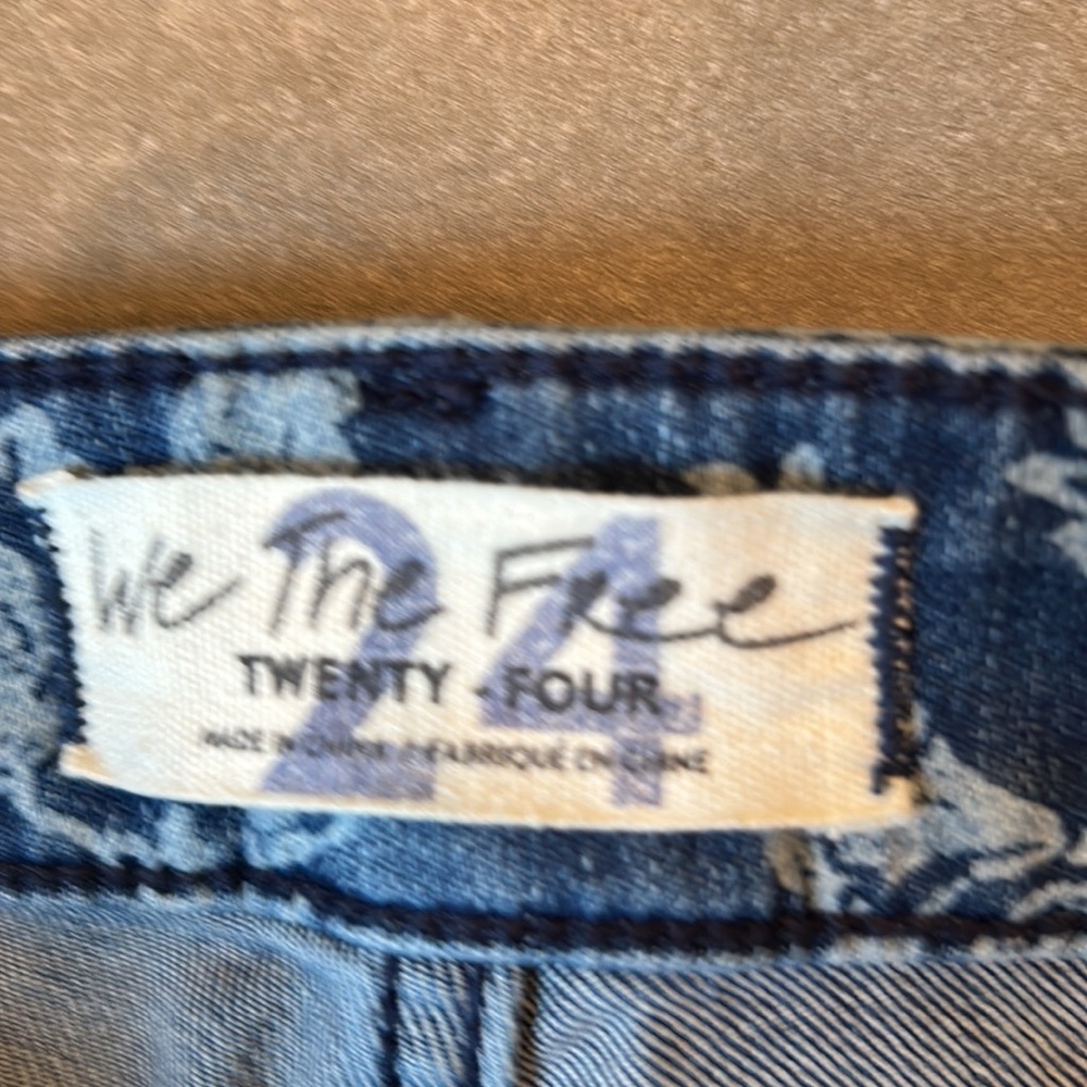 We The Free Dream Lover Printed Flare Jeans - Picture 8 of 13